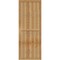 Ekena Millwork Framed Board-n-Batten Shutters, Rough Sawn Western Red Cedar, 26 7/8W x 71H, PR RBF06S26X071RWR - alternate 4